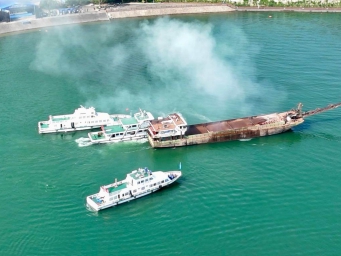 四川举行水上交通突发事件应急演练